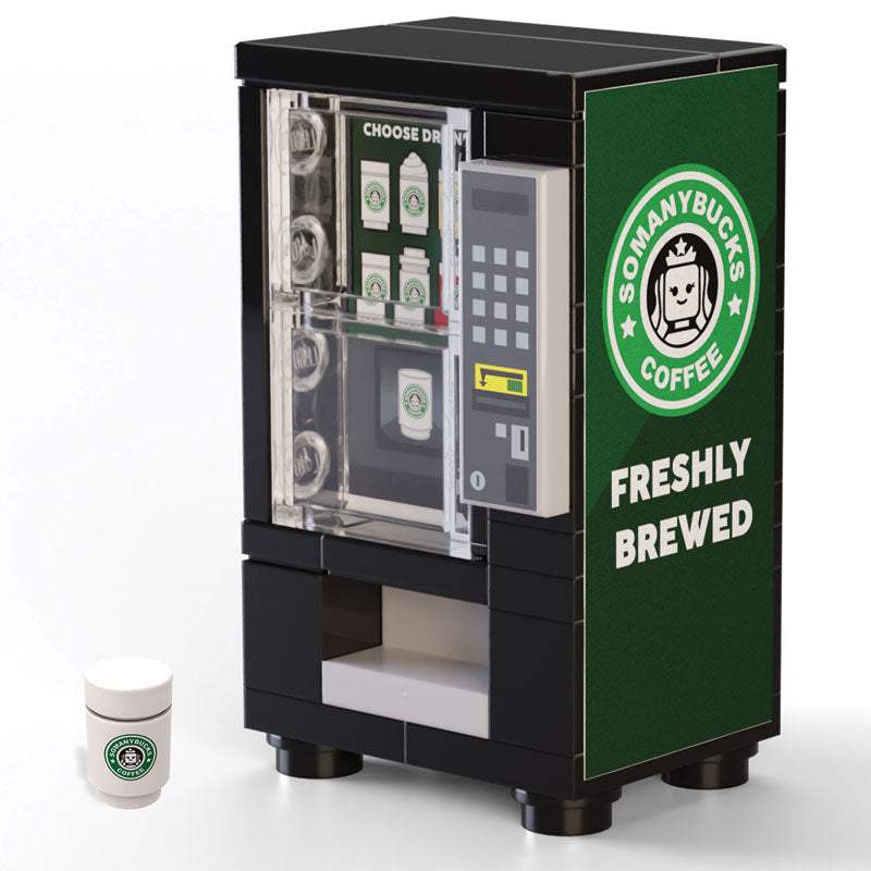 Somanybucks Coffee Vending Machine | Brick Build | B3 Customs