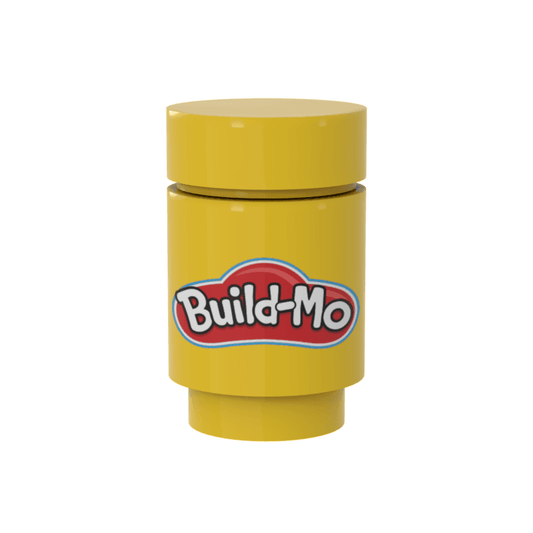 Build-Mo Kids Clay Can | Minifig Accessory | Squish Shape Build | B3 Customs