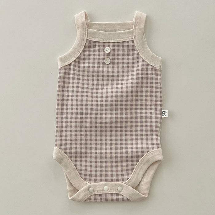 Newborn Cotton Sleeveless Vest Jumpsuit | Baby & Children's One-Pieces