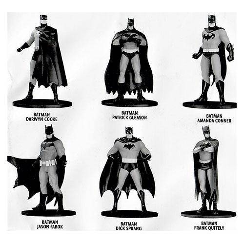 Batman Mini Figures Blind Bag Black And White DC Collectibles