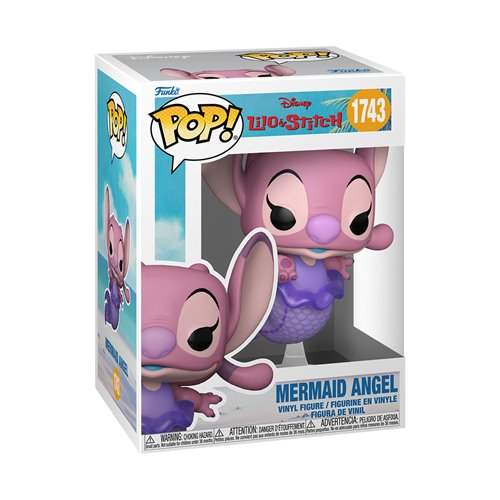 Funko Pop! Figure|Lilo And Stitch Mermaid Angel|1743 Collectible|Disney | Vinyl Figure | Disney Fans