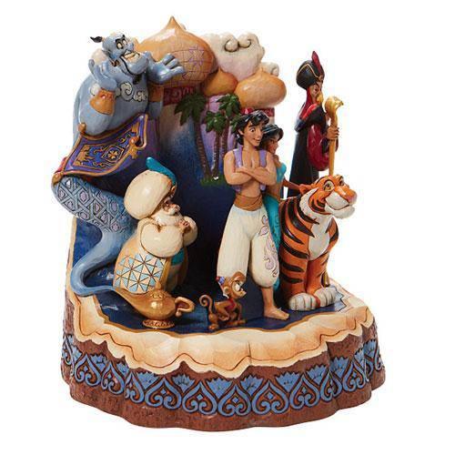 Aladdin Statue By Jim Shore Disney Traditions Carved By Heart