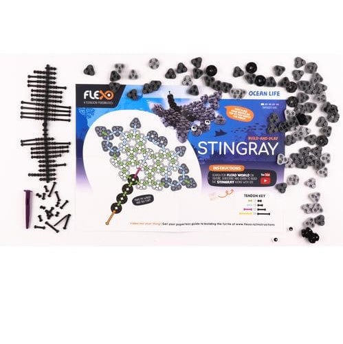 FLEXO Ocean Life Stingray Educational Construction Set