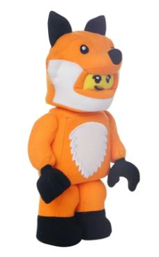 LEGO® Fox Costume Girl Plush | Soft Stuffed Toy | Ages 6+