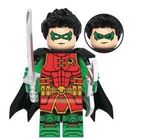 Robin | Heroic Sidekick | Custom Minifigure