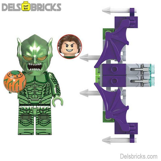 Green Goblin Spider-Man No Way Home Lego Minifigures Custom Toys - ToylandEU