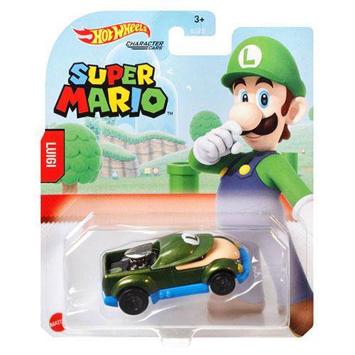 Hot Wheels Super Mario Character Cars Collectible Pack