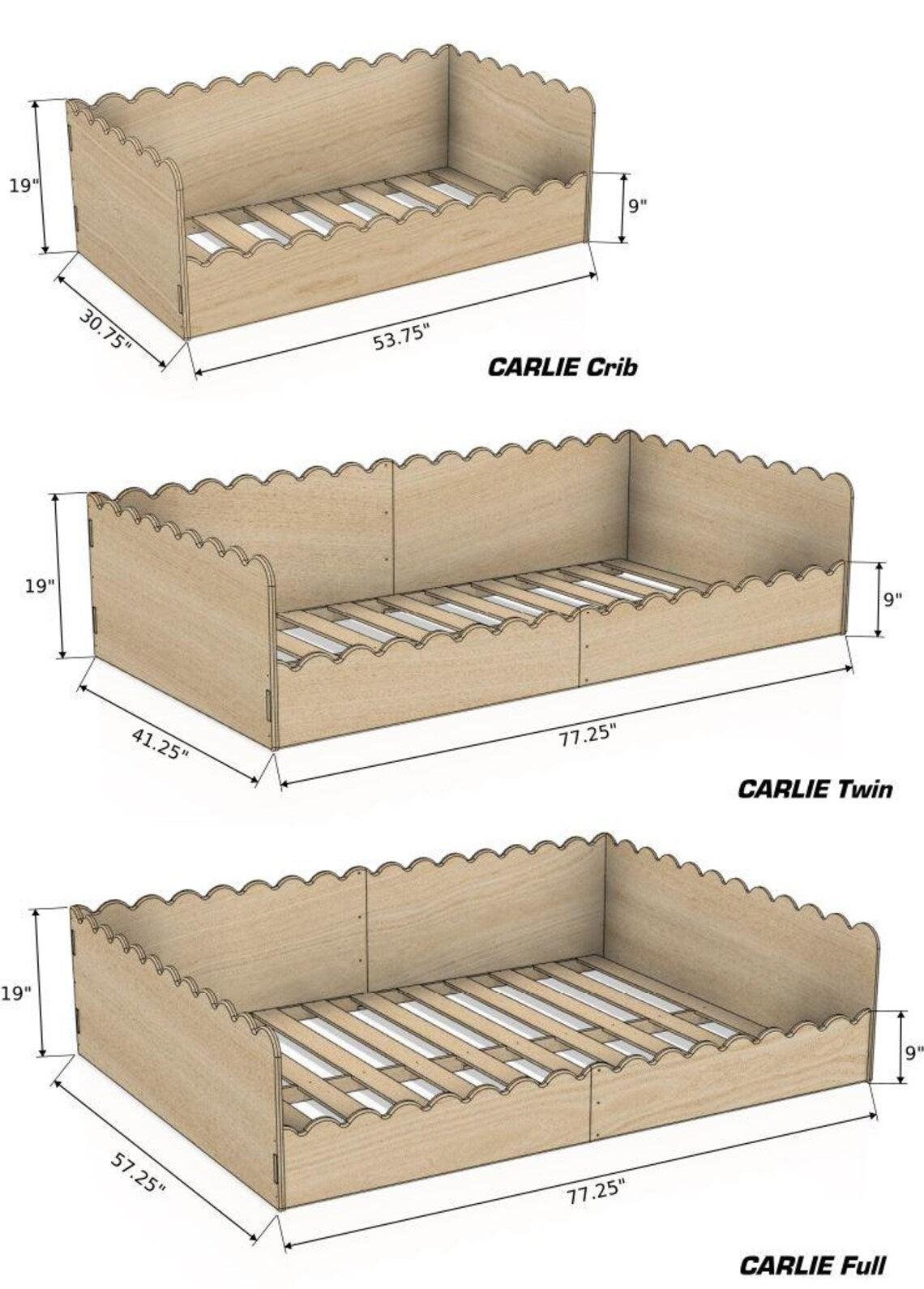 Montessori Floor Bed Baltic Birch Plywood | Toylandeu™