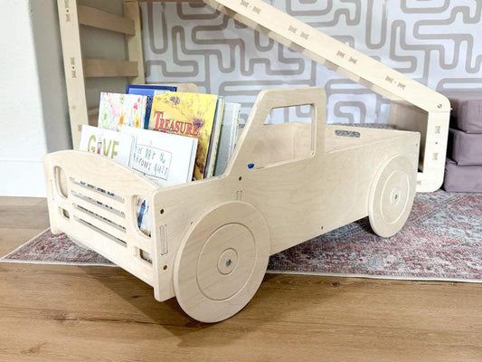 Joey Car-Inspired Bookshelf | Personalized