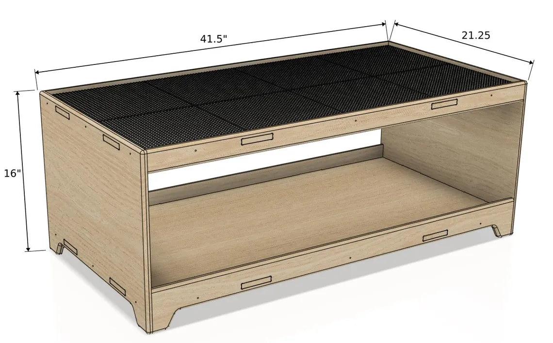 Building Block Table | Finger Joint | Toylandeu™