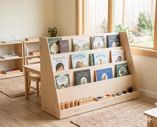 Montessori Toy Shelf | Baltic Birch | Toylandeu™