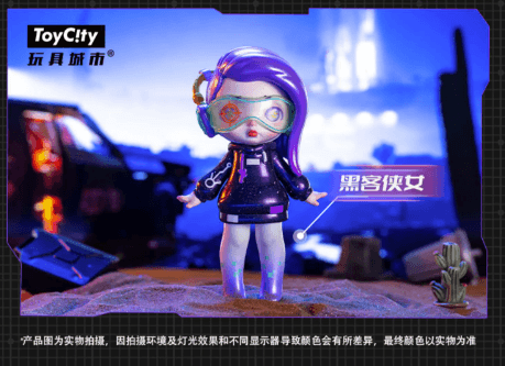 Cyberpunk Figures Cyborg Characters Toylandeu™