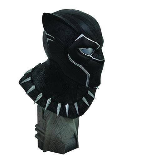 Black Panther Bust Half Scale Resin Intricately Detailed