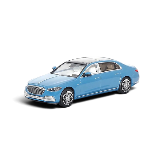 AR BOX 2021 Mercedes-Benz Maybach W223 Blue 1:64