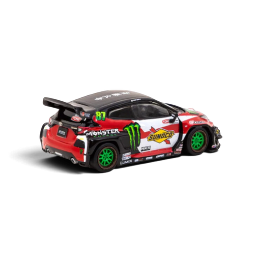 Diecast Car | Tarmac | Works Toyota Yaris GR Monster Drift