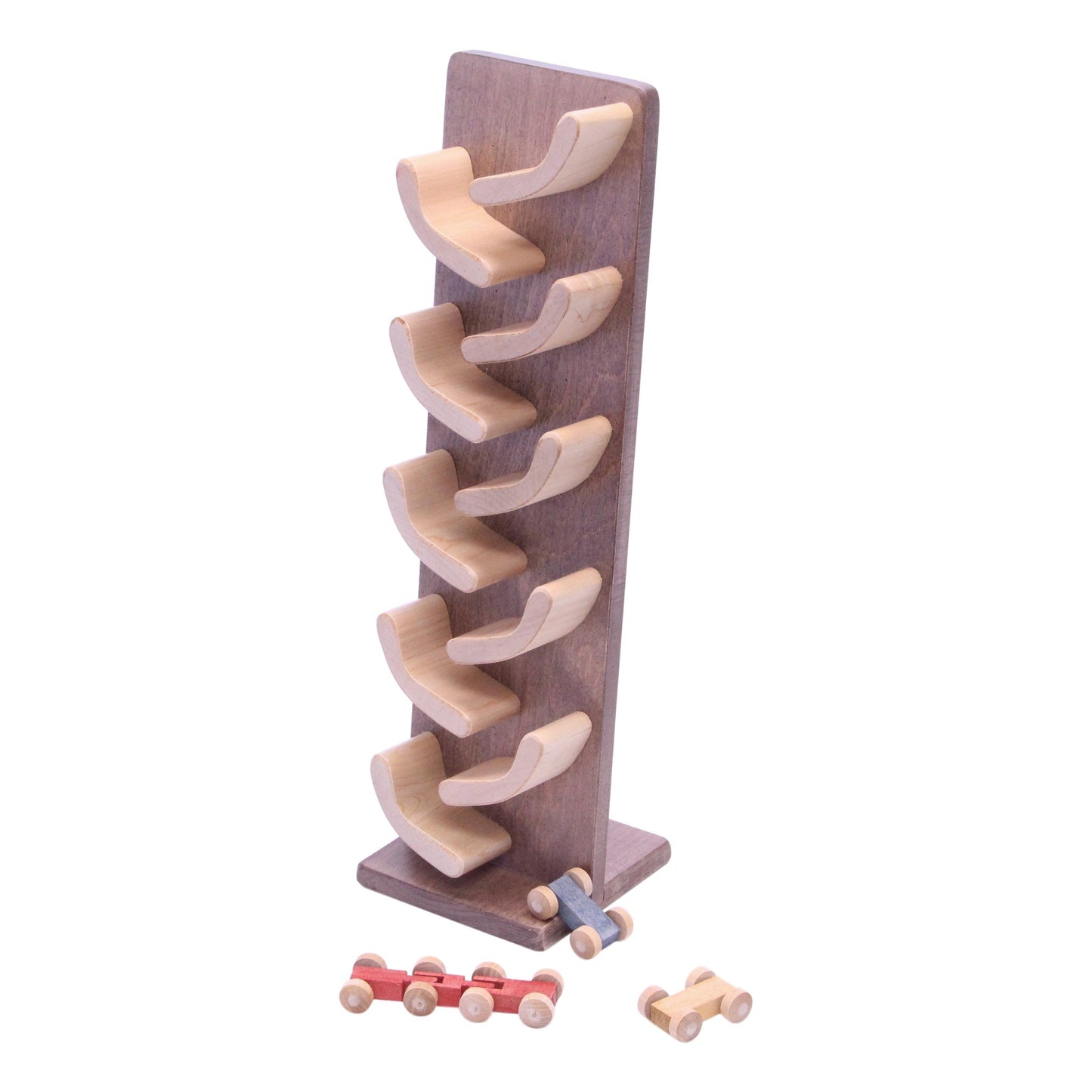 Wooden Roller Toy | Mini Car | Amish-Made Pack of Cars