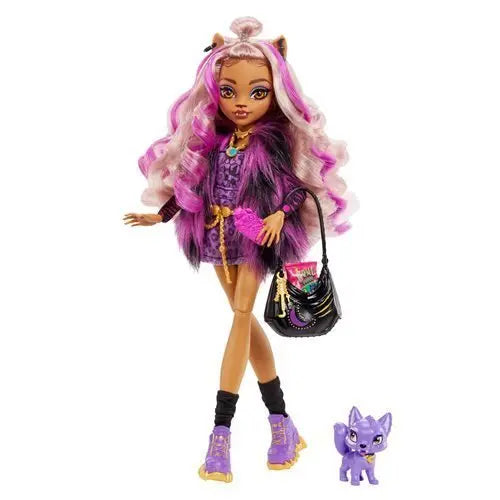 Monster High Doll Clawdeen Wolf Fashion Set With Accessories