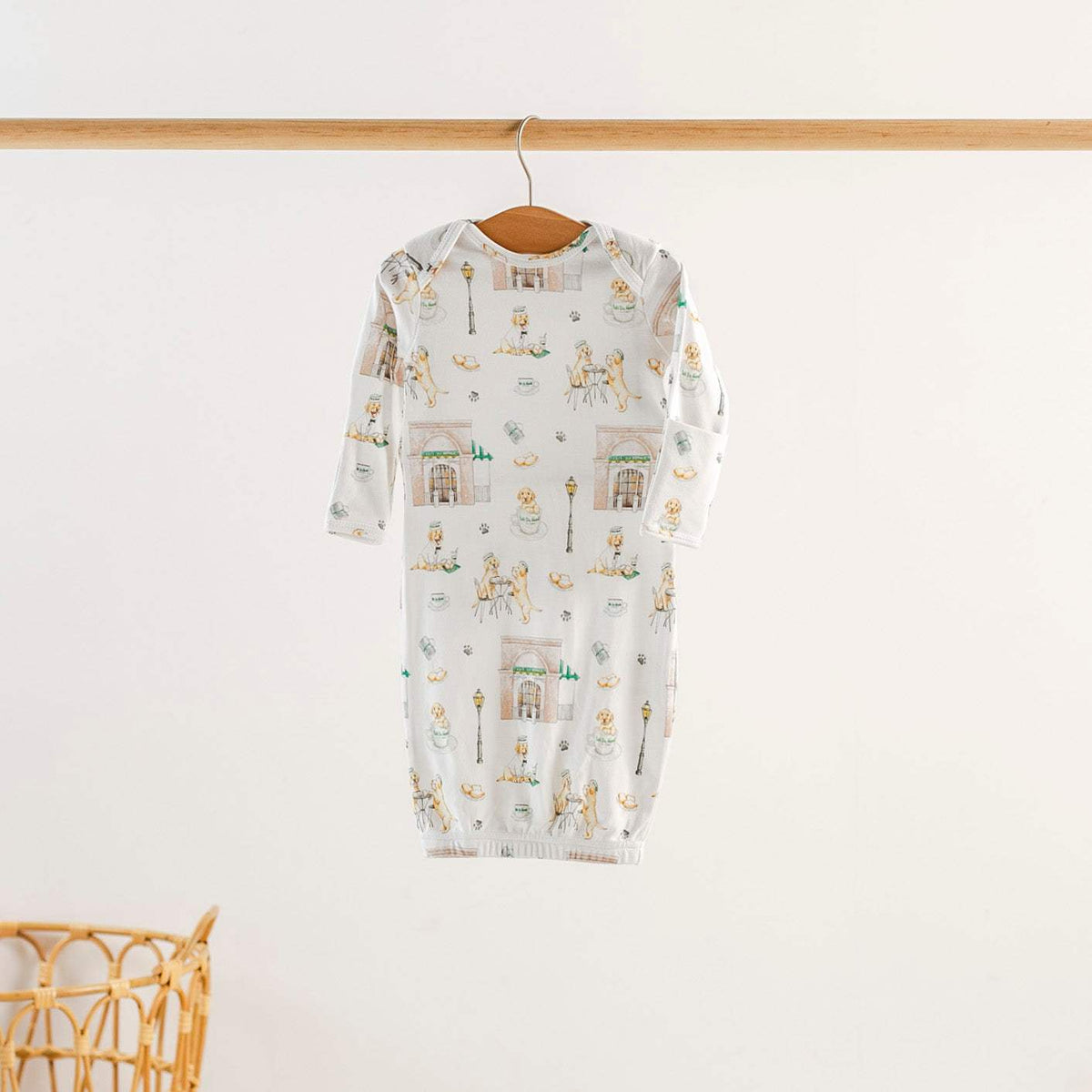 Powdered Sugar and Puppies | Organic Cotton Kids Pajamas | Nola Tawk