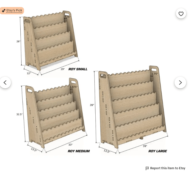 Montessori Toy Shelf | Baltic Birch Ply | Toylandeu™