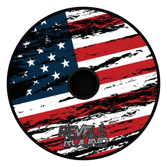 Revel Round Game Set | Heavy Vinyl Targets | 18 Inch Discs | Backyard Family