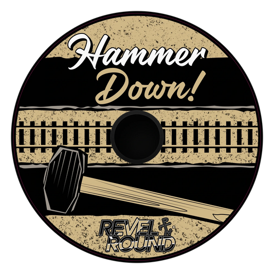 Lawn Game Set | Distressed Texture | Weather Resistant | Hammer Down Edition