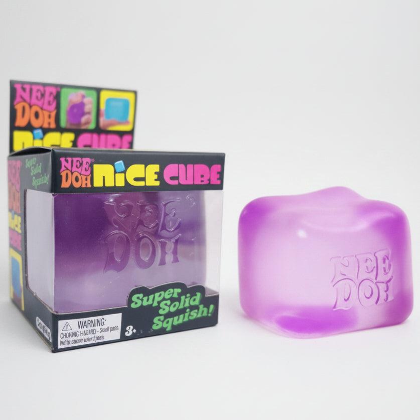 NeeDoh Nice Cube Purple Sensory Toy Squish Toylandeu™