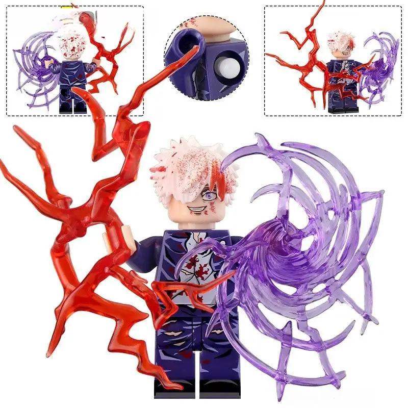 satoru Gojo Jujutsu kaisen Lego Anime Minifigures Custom Toys 4 - Minifigure Toys