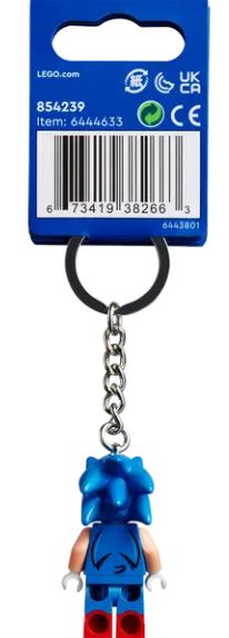 LEGO® Sonic The Hedgehog Key Chain | Ages 6 And Up | Blue Blur Fan Accessory