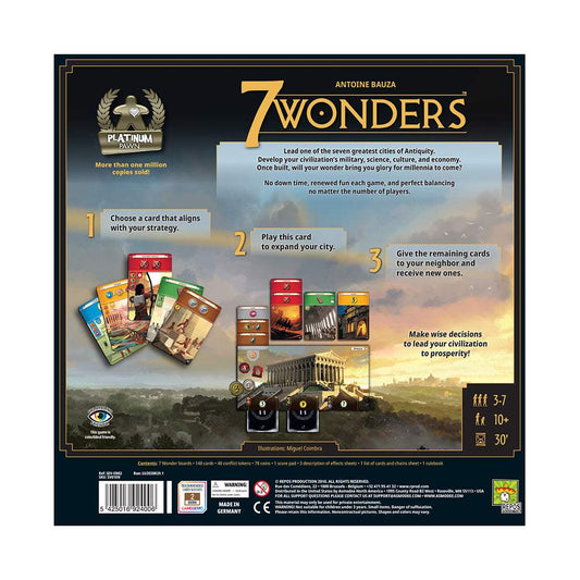 Board Game Strategy Civilization | Card Drafting Gameplay | Two To Seven Players