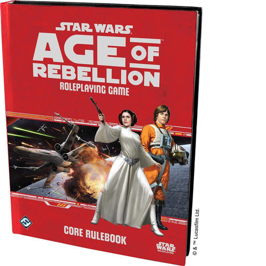 RPG Core Rulebook | Star Wars Age Of Rebellion | Hardcover Edition | Print Book