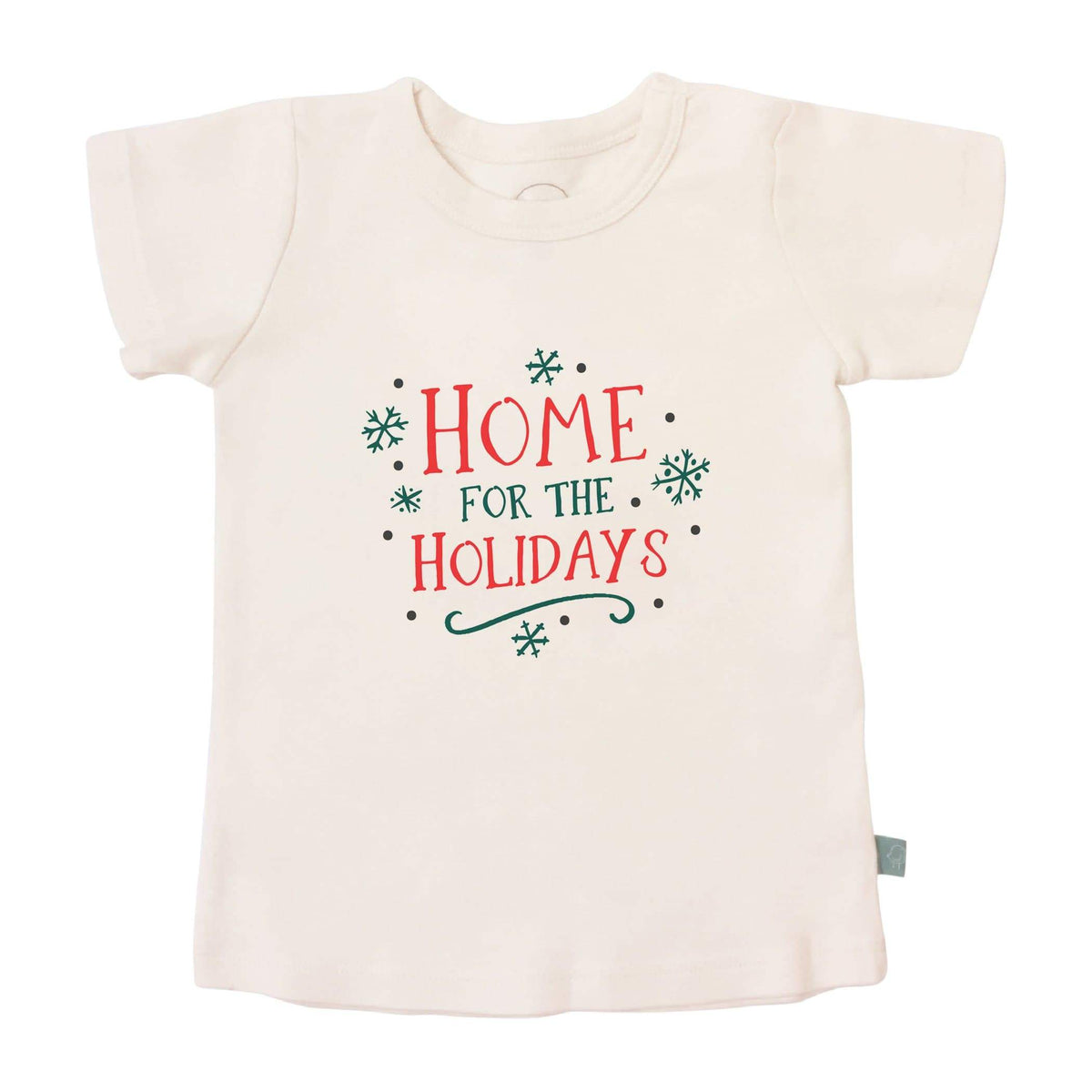 Home for the Holidays Graphic Tee | Organic Cotton | Toddler