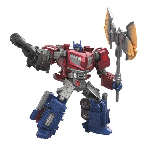Transformers Studio Series Voyager Optimus Prime Gamer Edition With Axe