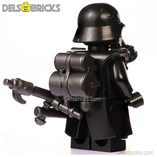 World War 2 Gas Mask Flame trooper Officer Custom Lego Star Wars Minifigures Toys - ToylandEU