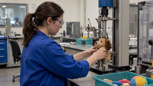Toy safety testing in an independent laboratory