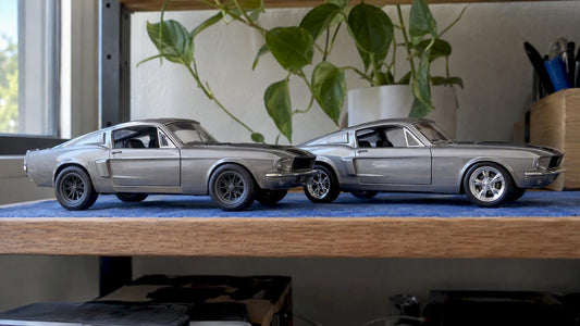 Matching diecast cars with different wheel types