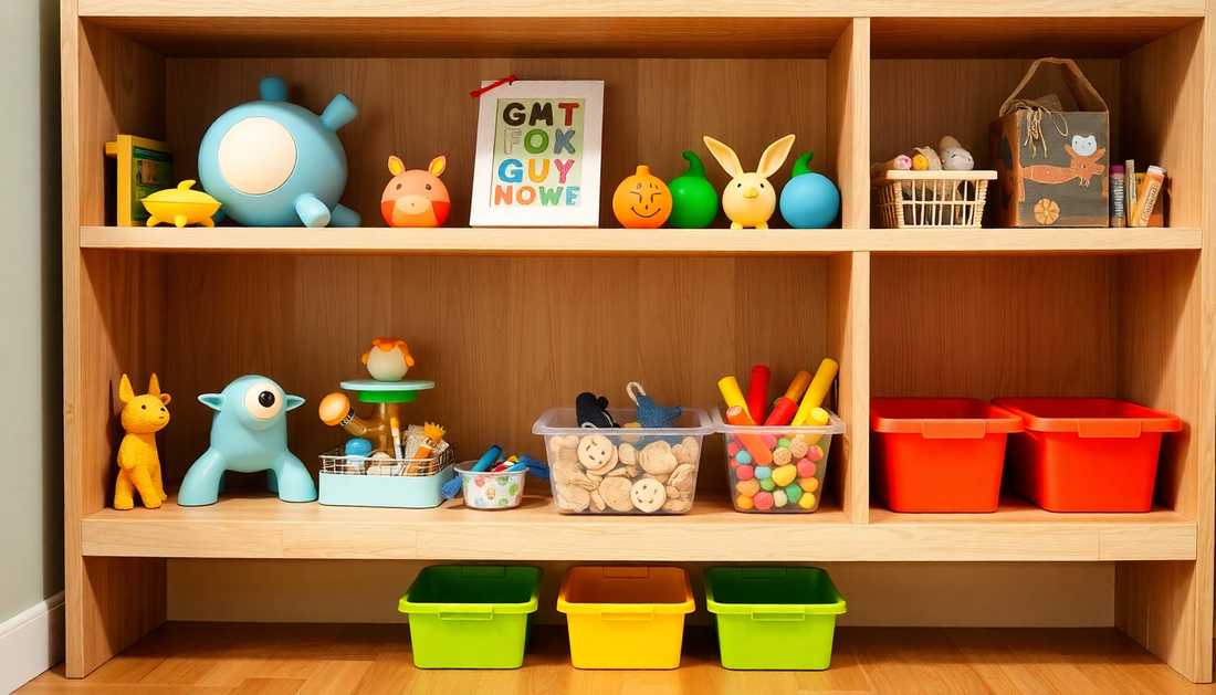 Designing a Low-Screen Learning Shelf: Tactile Toys and Analog Tools to Teach Coding, Math & Sensory Skills