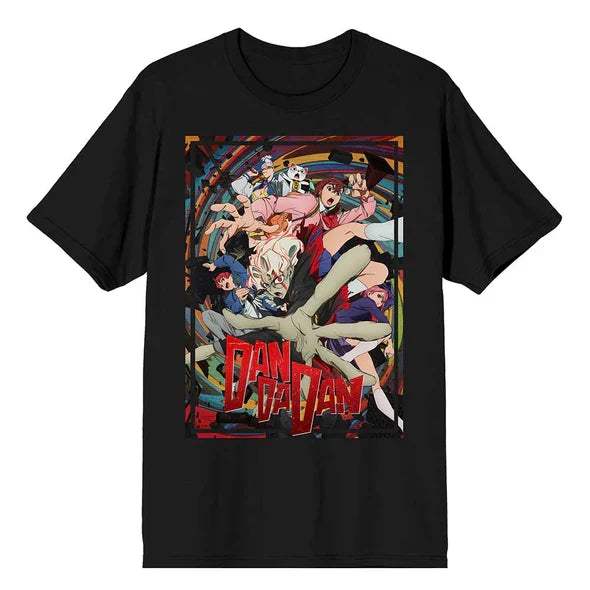 Dandadan Characters Unisex Tee | 60% Cotton 40% Polyester | Machine Washable | Anime Fan Tee