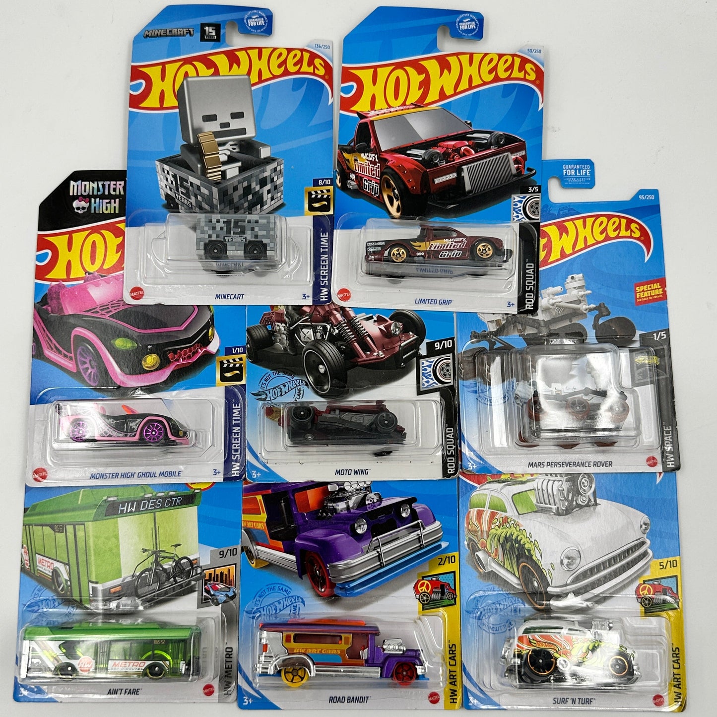 Hot Wheels Diecast Cars Bundle for Collectors Value Pack