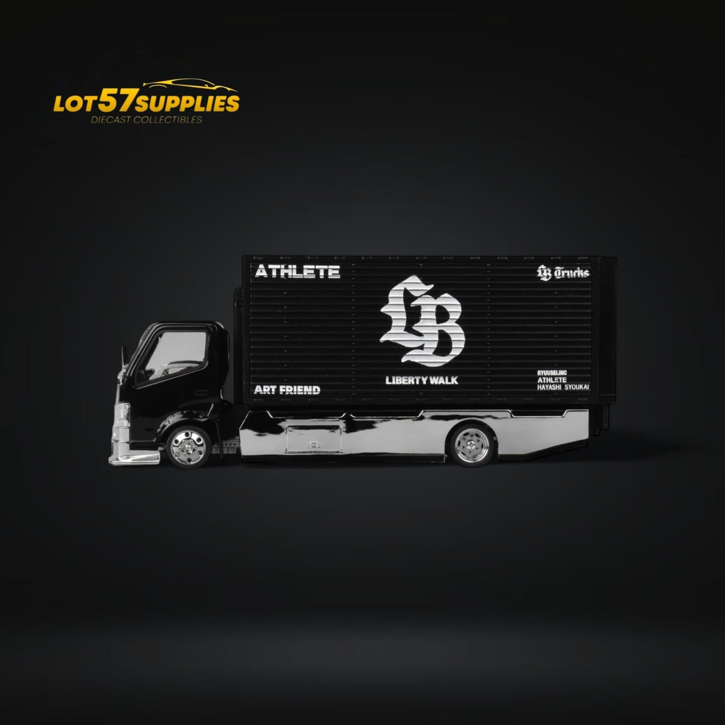 Diecast MicroTurbo Hino 300 Custom Box Truck Limited Edition