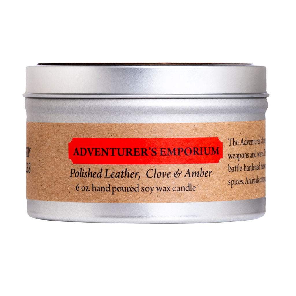 Fantasy Soy Candle | 6 Oz Candle Tin | Pure Soy Wax | Tabletop Fantasy Gaming
