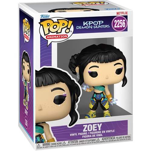 Vinyl Figure | KPop Demon Hunters Zoey | Detailed Sculpt | Desk Display