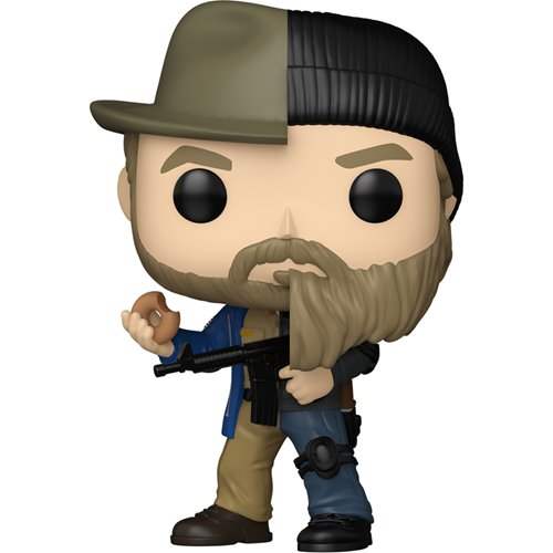 Funko Pop Figure | Stranger Things Jim Hopper | Split Vinyl Build | Age 3 Plus