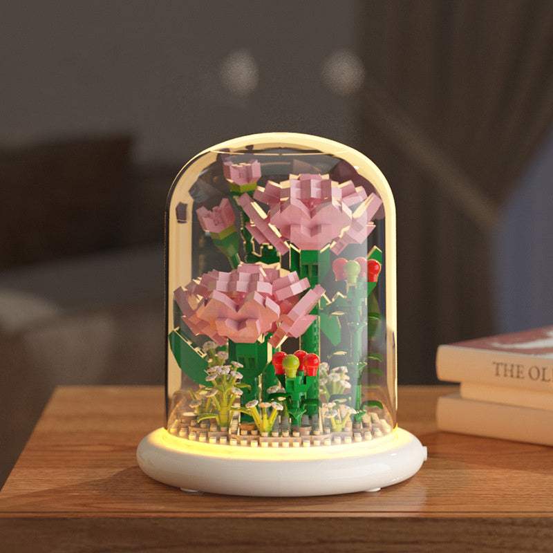 Eternal Rose Building Block Flowers | Lily, Lotus