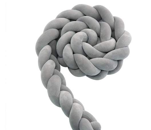 Braided Knot Crib Bumper | Anti-Collision
