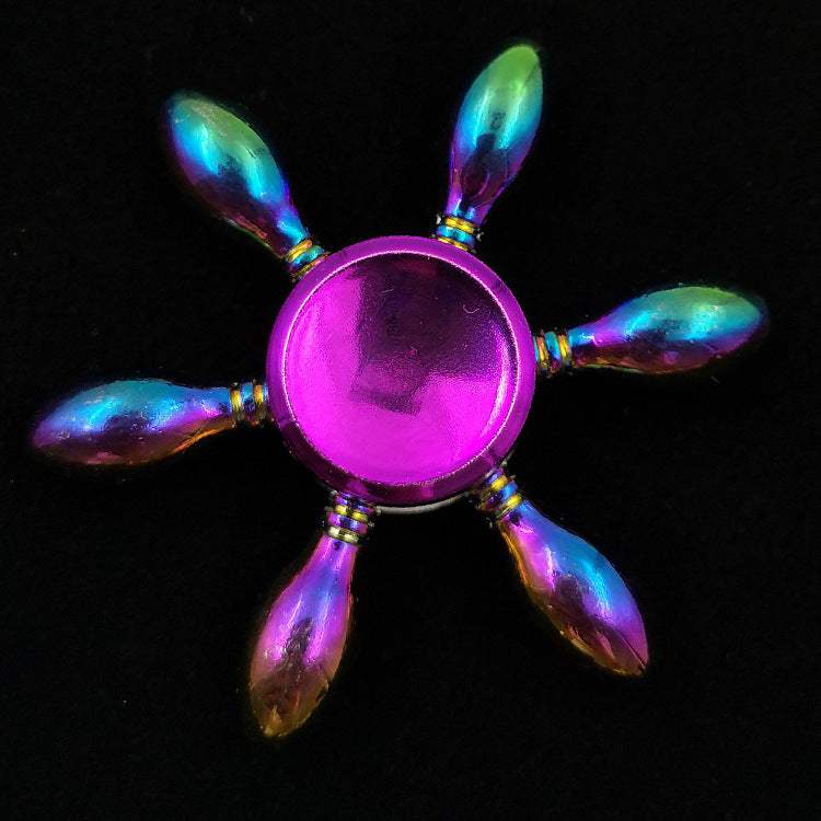 Zinc Alloy Electroplated Fingertip Spinning Top | Metal | Sensory Toys