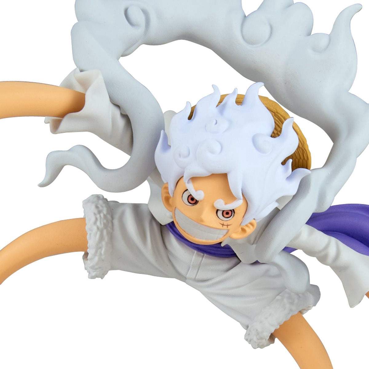 One Piece Luffy Gear 5 Action Figure | 4 Inch PVC Statue | Vol 4 Collectible
