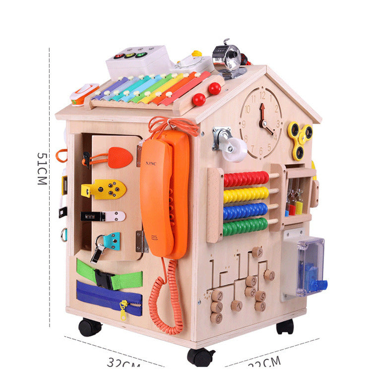 Montessori Busyboard Cognitive Development Toy for Children Toyland EU Toyland EU