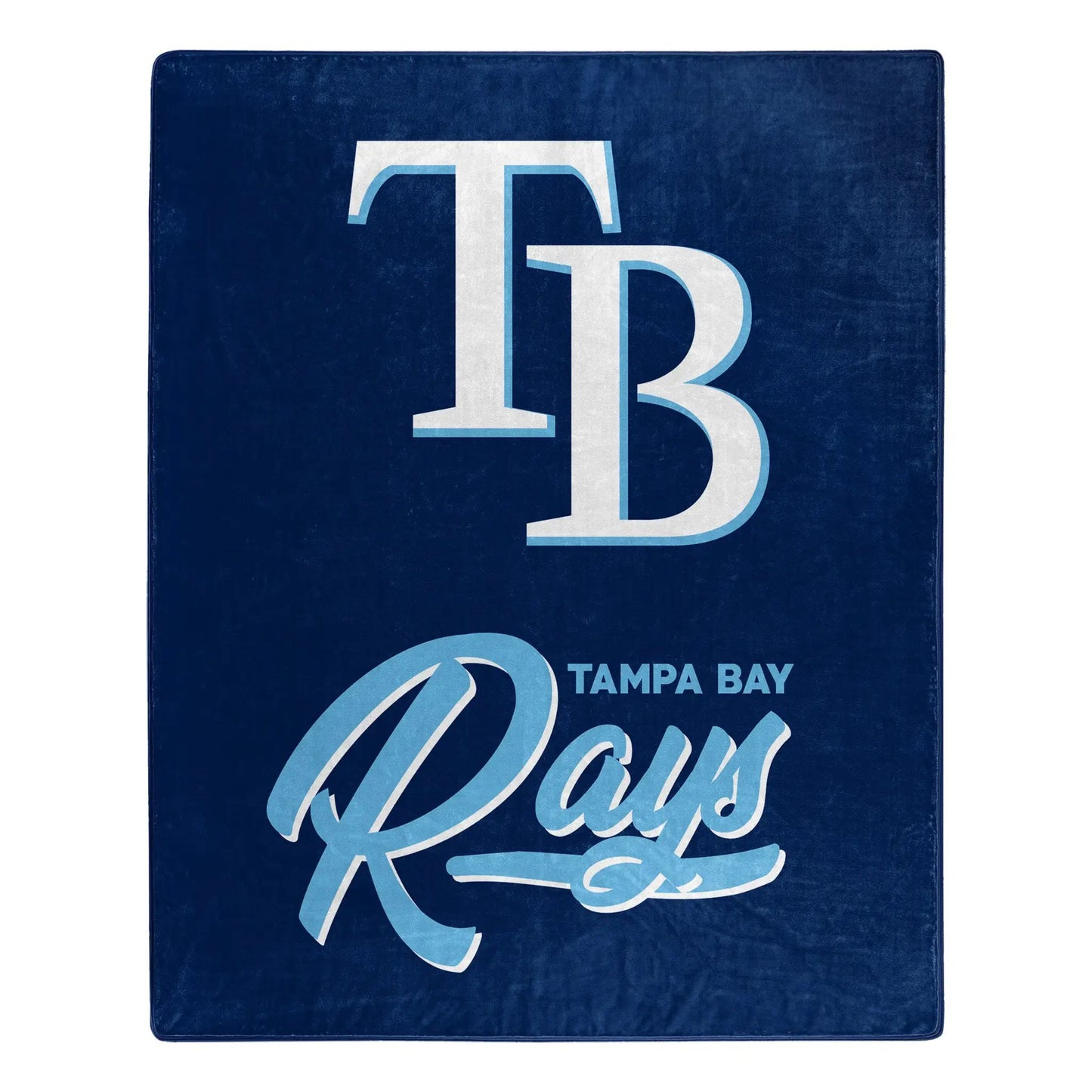 Tampa Bay Rays Blanket 50x60 Raschel Signature Design
