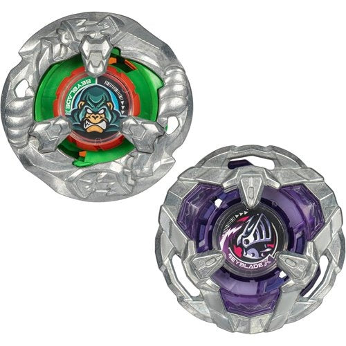 Beyblade X Dual Pack Set With Interchangeable Tops