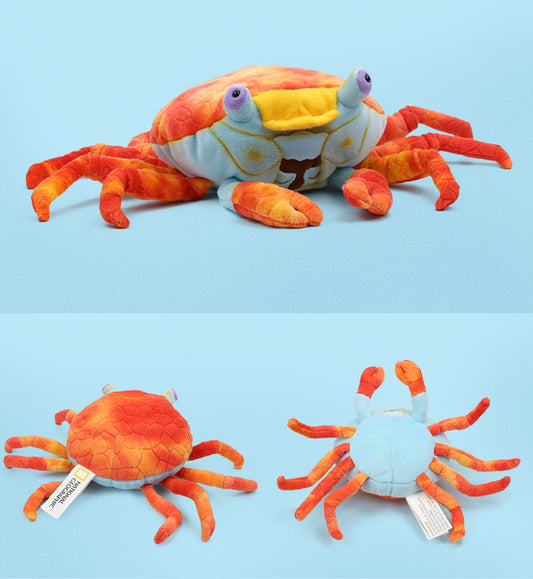 Little Crab Plush Doll with Red Stone Crab Trumpet - ToylandEU
